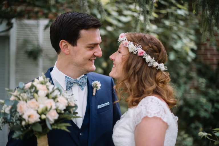 Alexia and Romain, a wedding in Belgium at La Howarderie