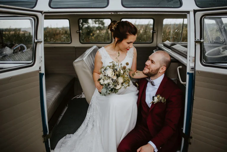 Julie and Florent, a belgian boho wedding