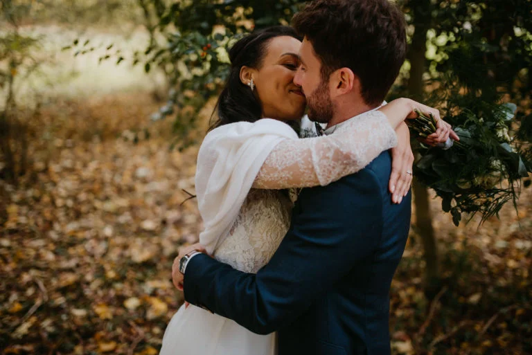 Astride and Mathieu, a fall wedding at Le Château de Bourgogne